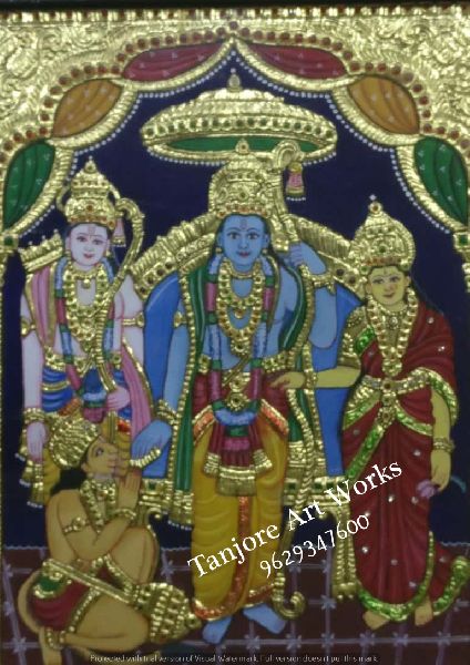 Ram Darbar Tanjore Paintings