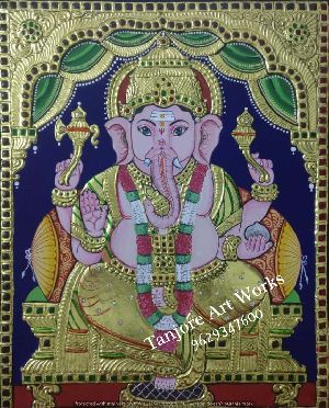 Ganesha Tanjore Paintings