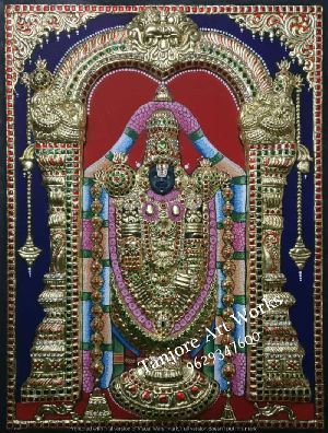 Tirupati Balaji Tanjore Paintings